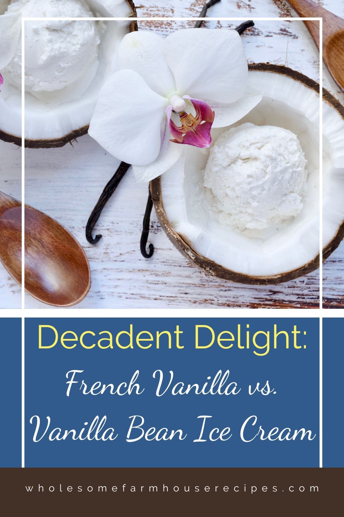 Decadent Delight French Vanilla vs. Vanilla Bean Ice Cream