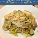 Shaved Zucchini Salad with Lemon-Honey Dressing