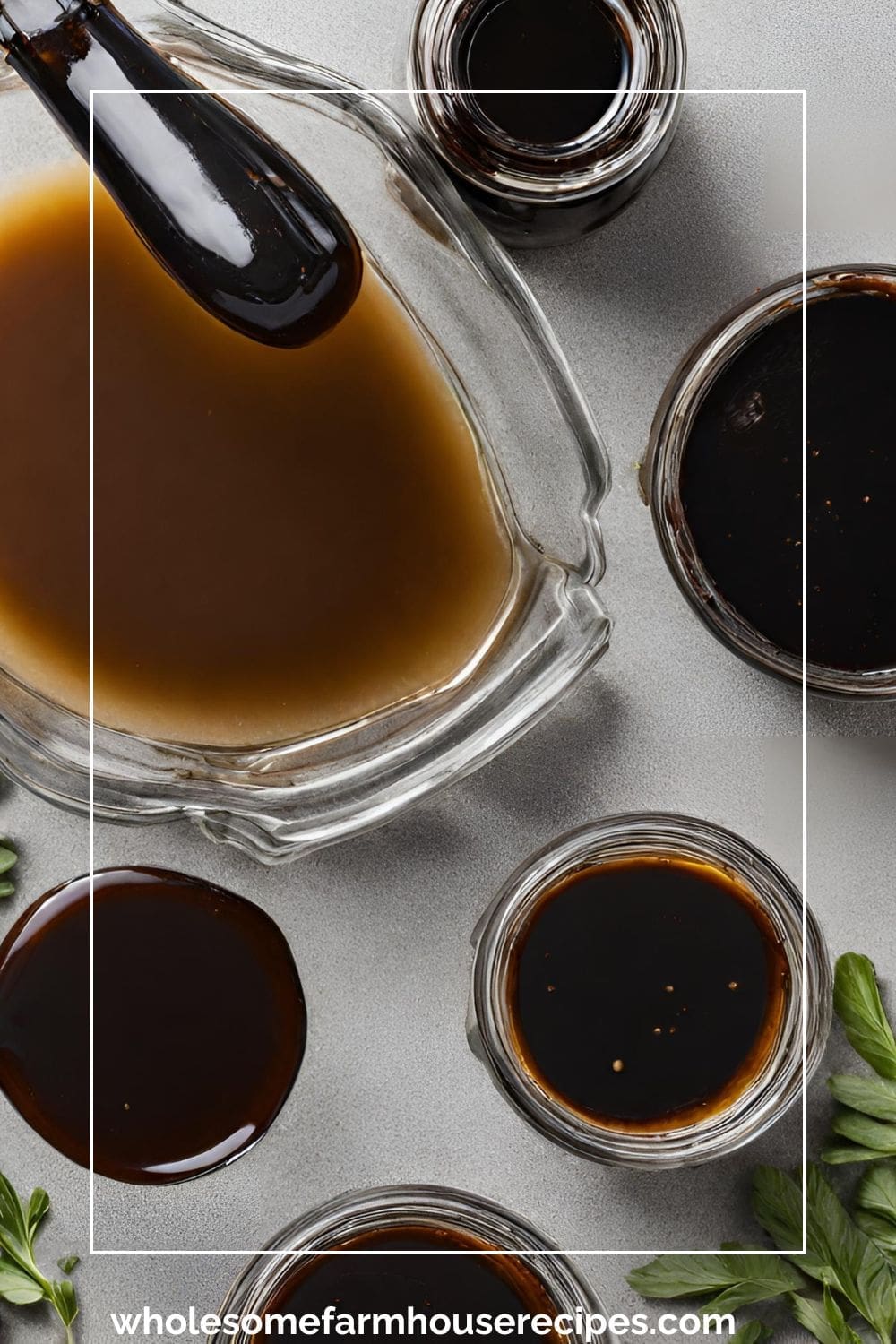 Balsamic Glaze and Balsamic Vinaigrette