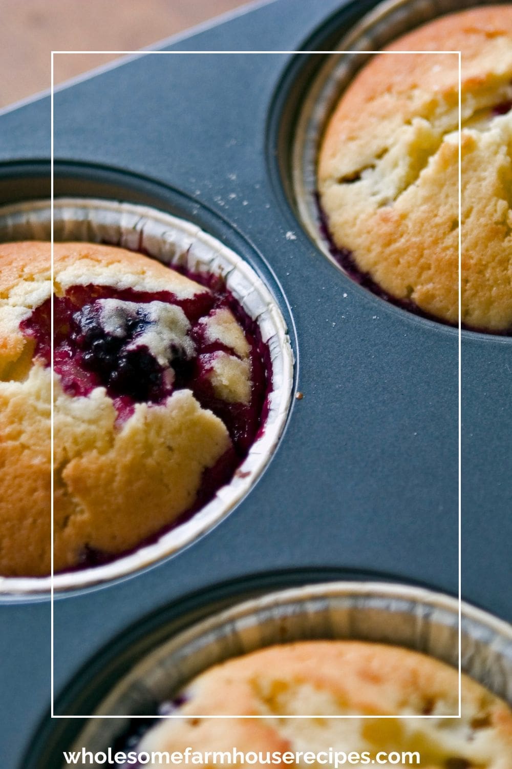 Muffins in Baking Pan