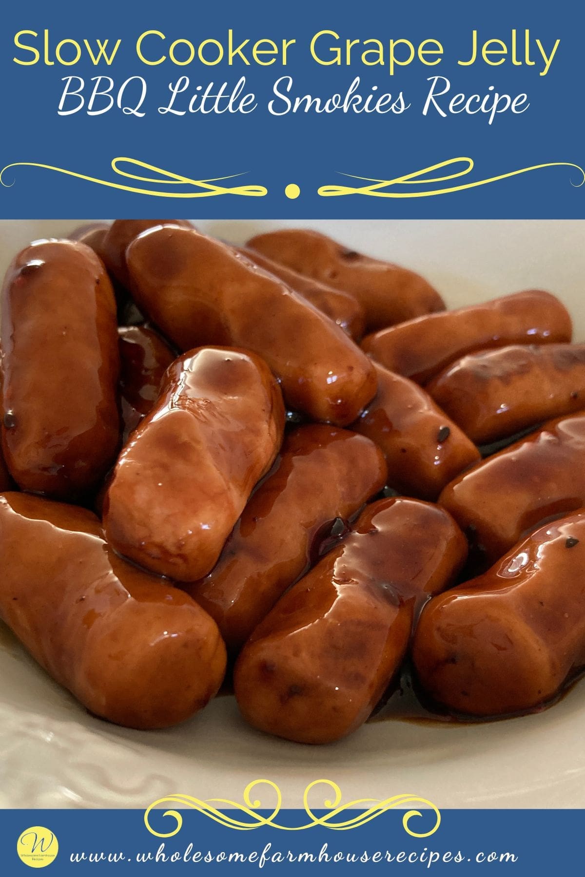 Slow Cooker Grape Jelly BBQ Little Smokies Recipe