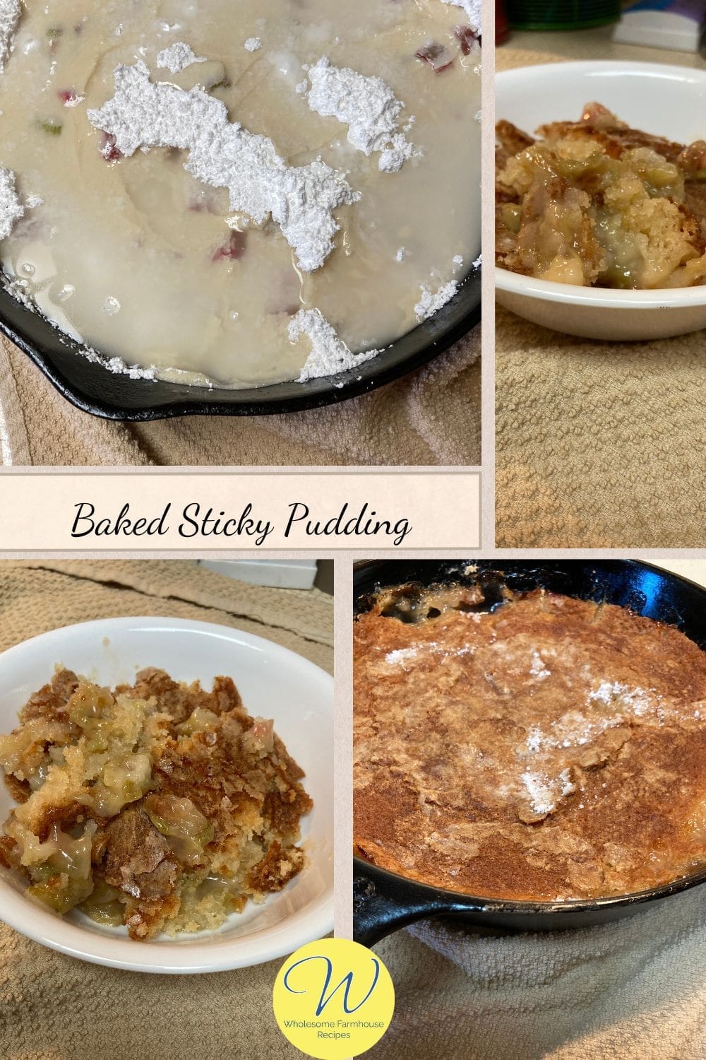 Baked Sticky Pudding