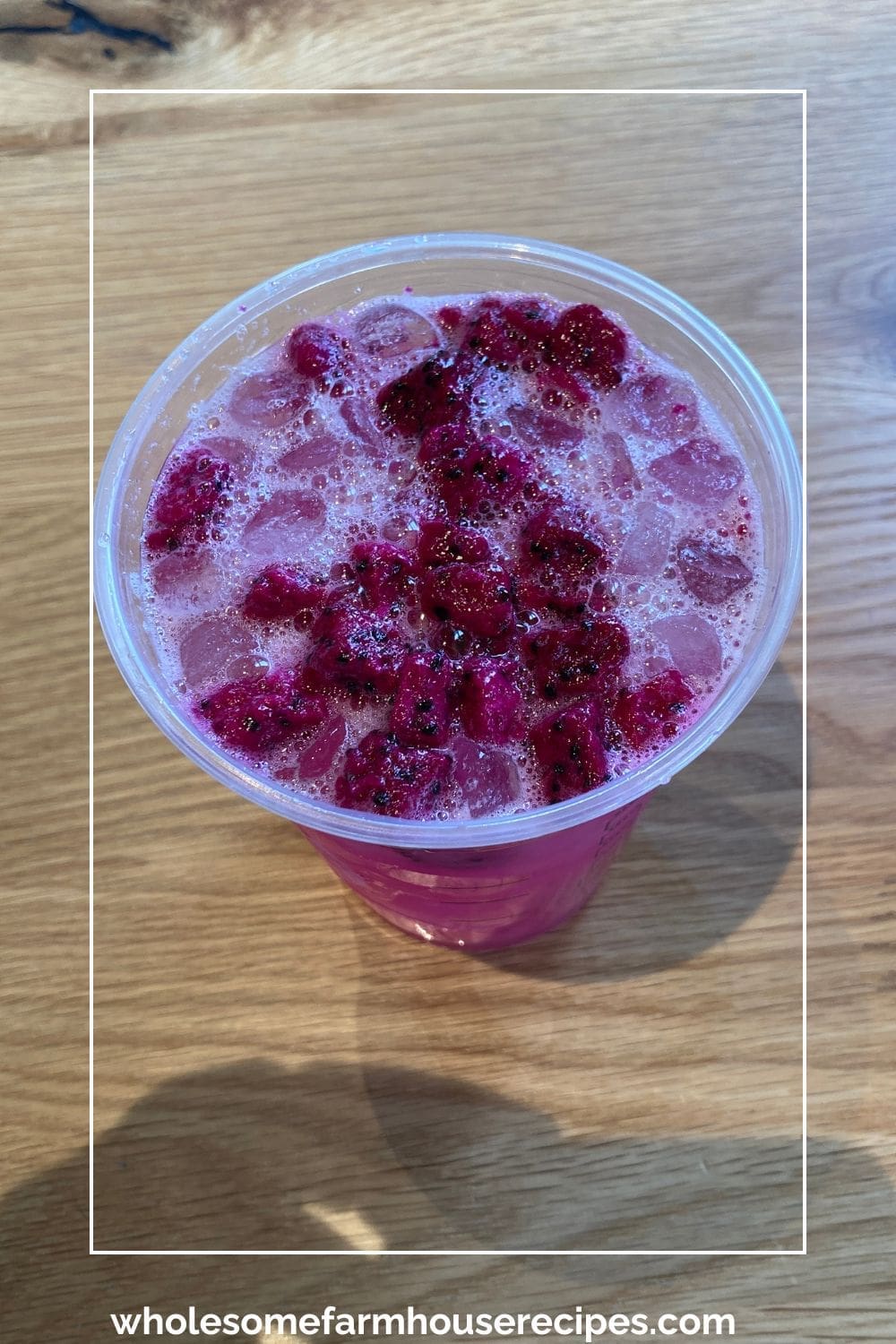 Homemade Dragon Fruit Refresher