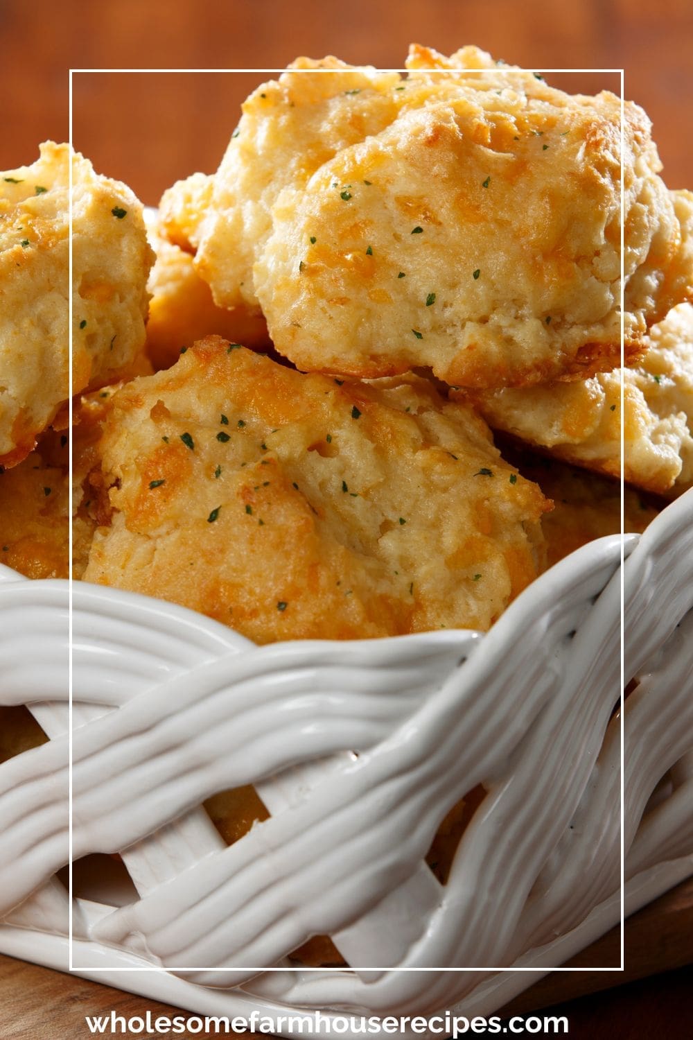 Cheddar Biscuits in Container