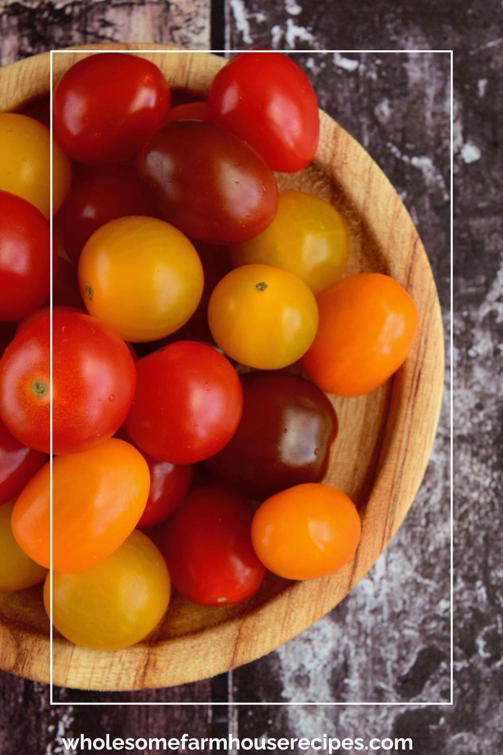 Mini Tomato Varieties in a Bowl
