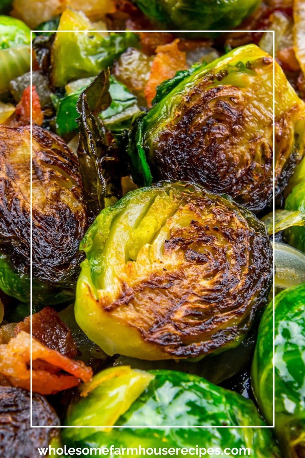 Charred and Roasted Brussels Sprouts