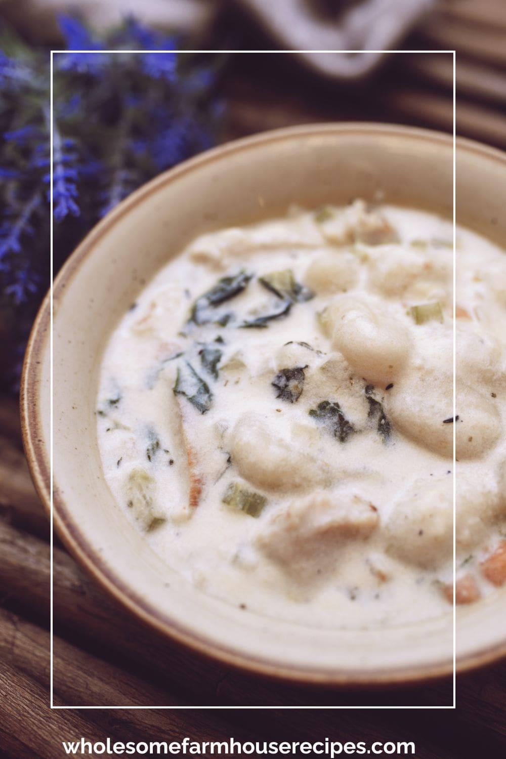 Olive Garden Gnocchi Soup with Chicken