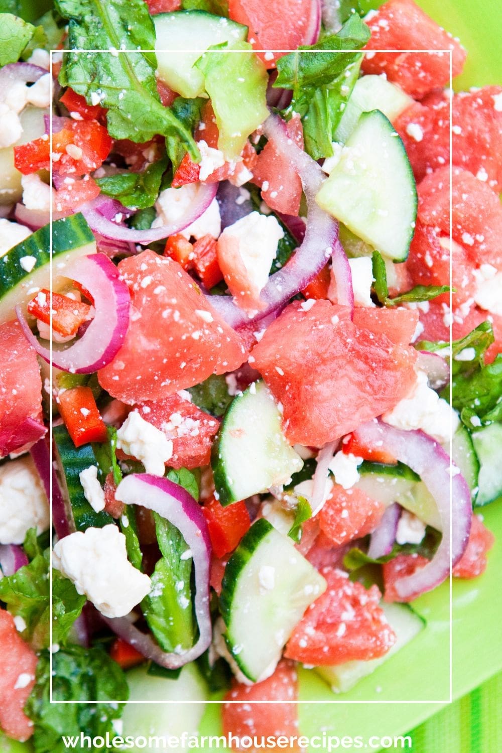 Simple Watermelon Salad