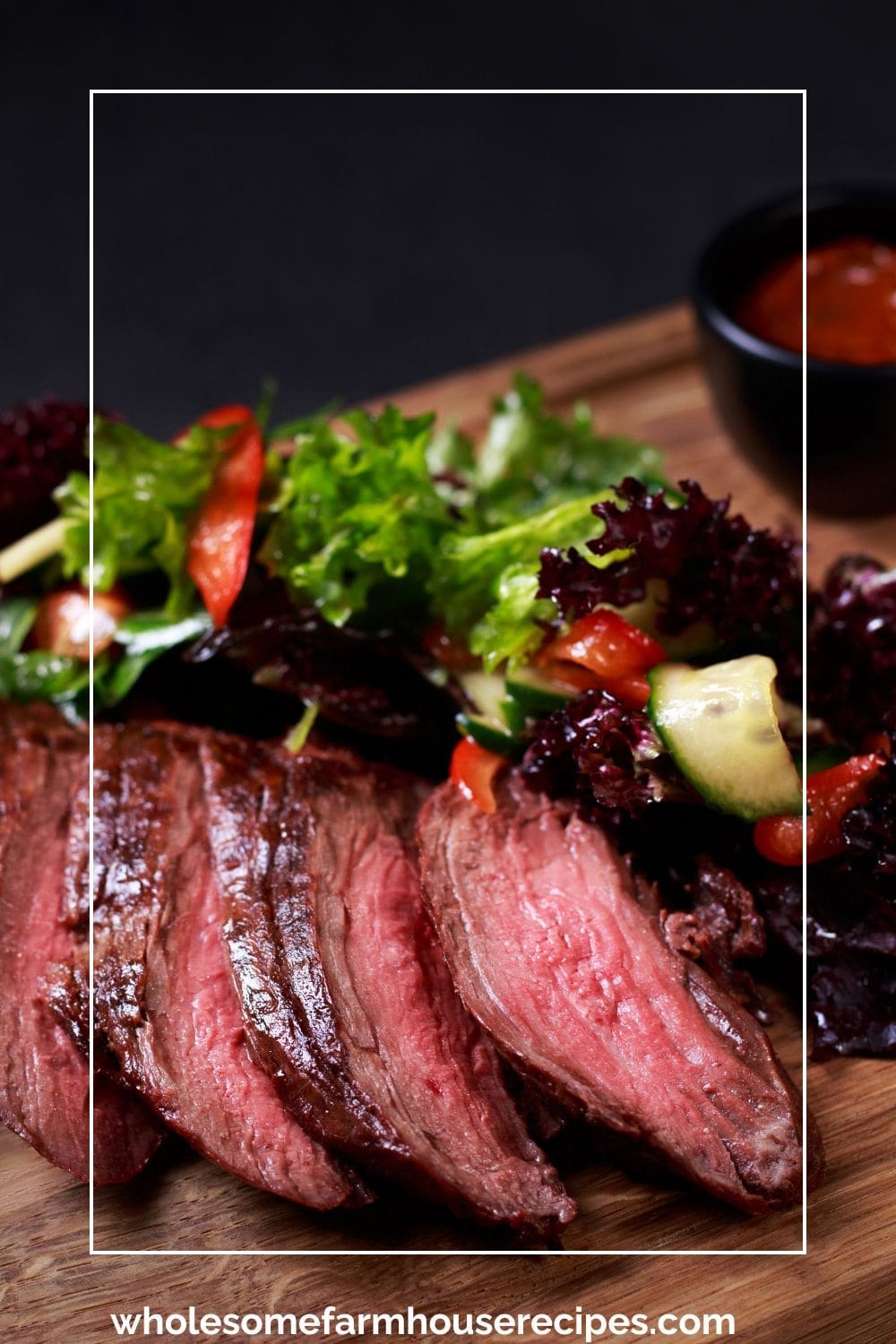 Skirt Steak with Salad