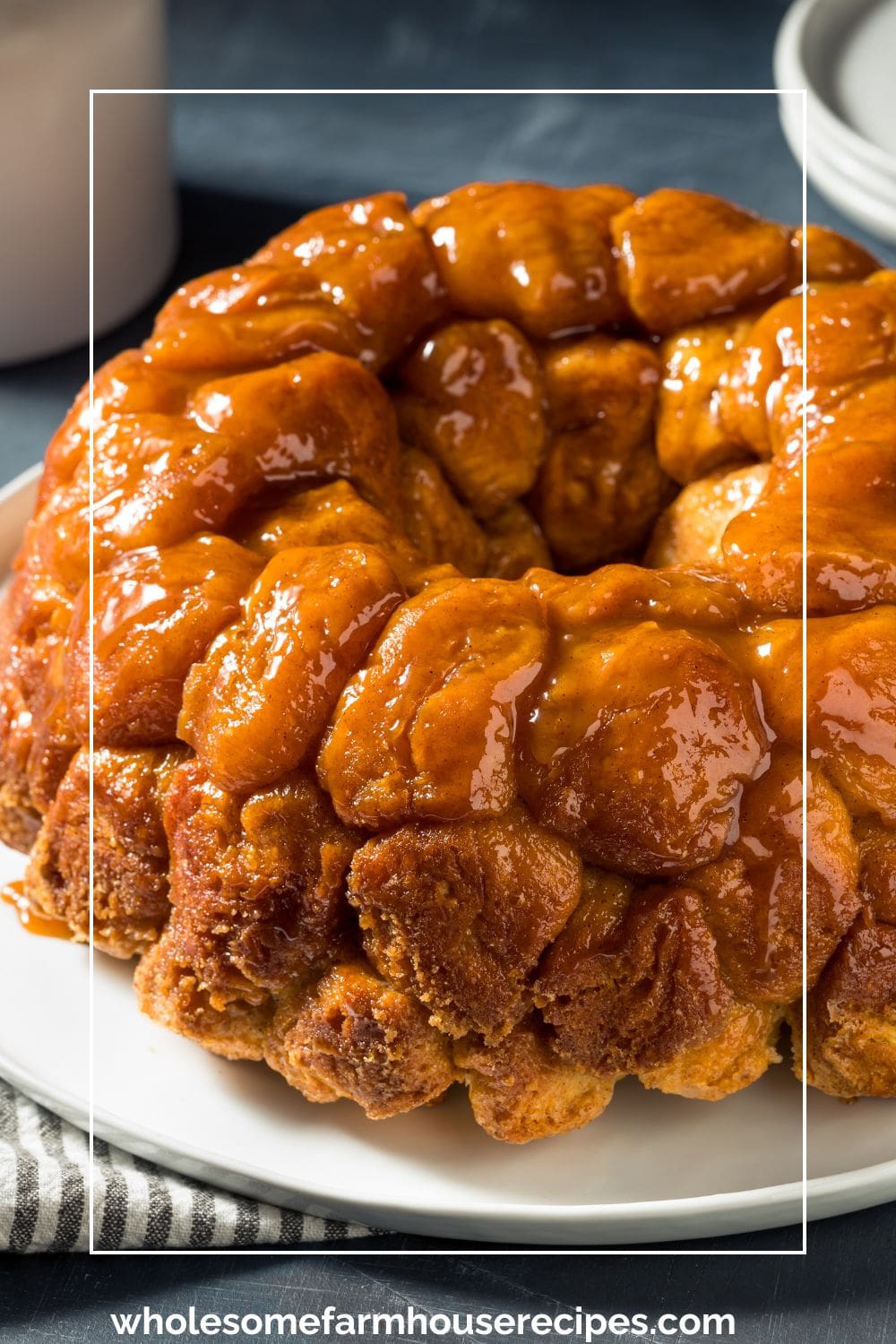 cinnamon sugar pull apart dessert bread