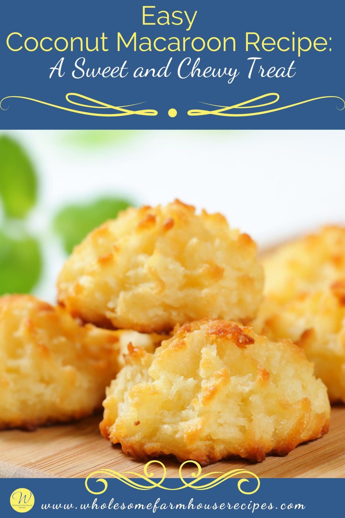 Easy Coconut Macaroon Recipe A Sweet and Chewy Treat