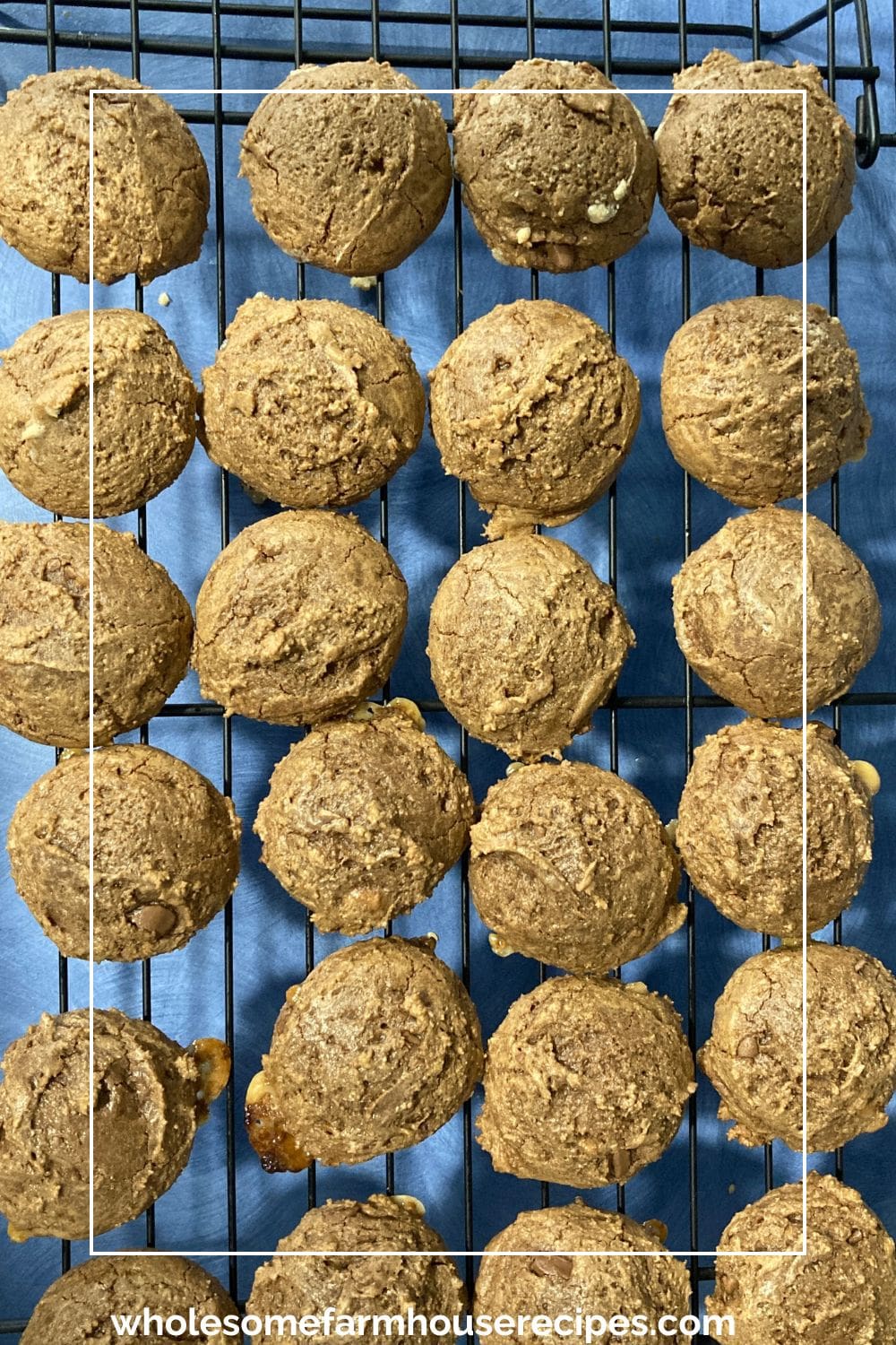 Mocha Chocolate Truffle Cookies Cooling