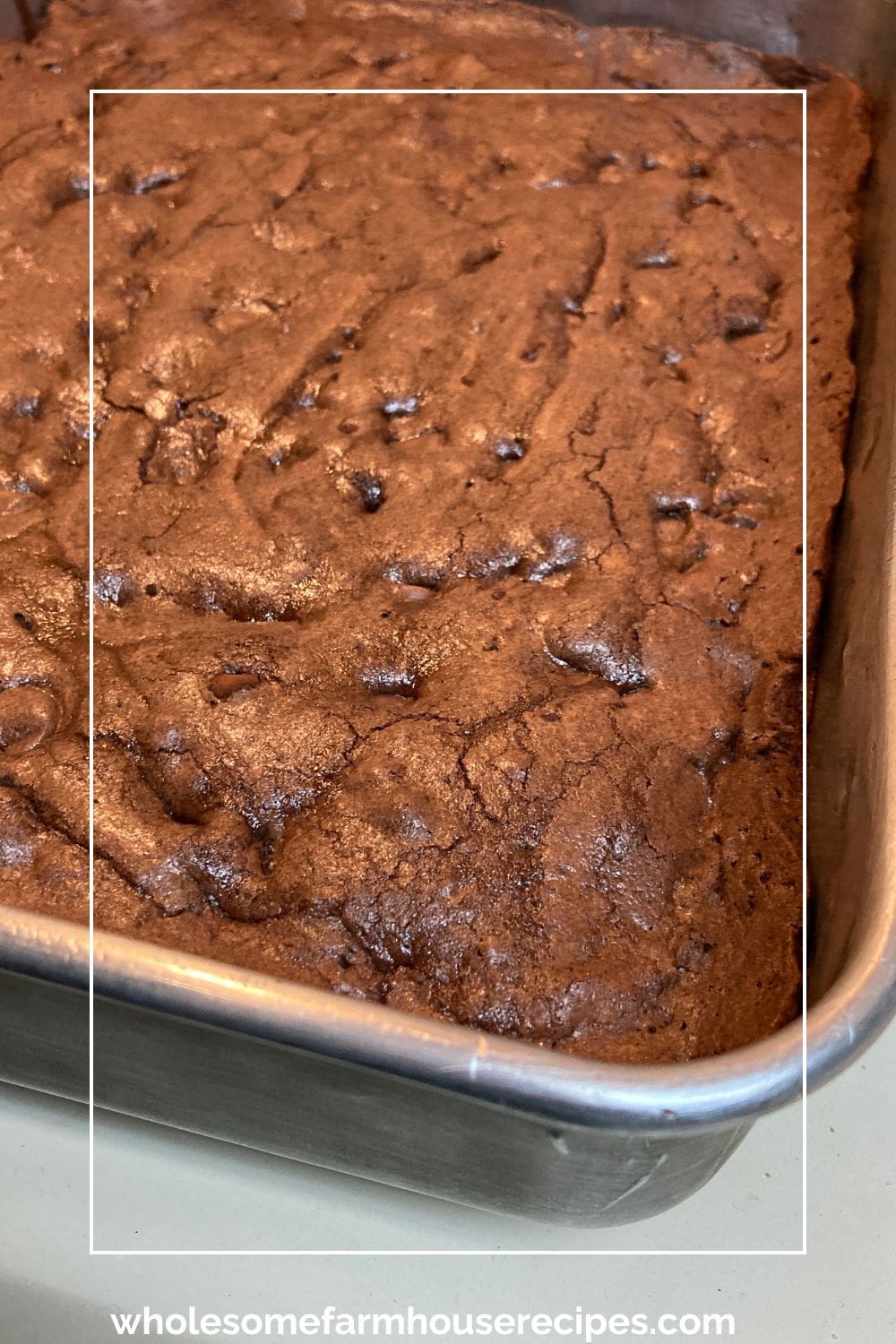 Pan of Amaretto Brownies