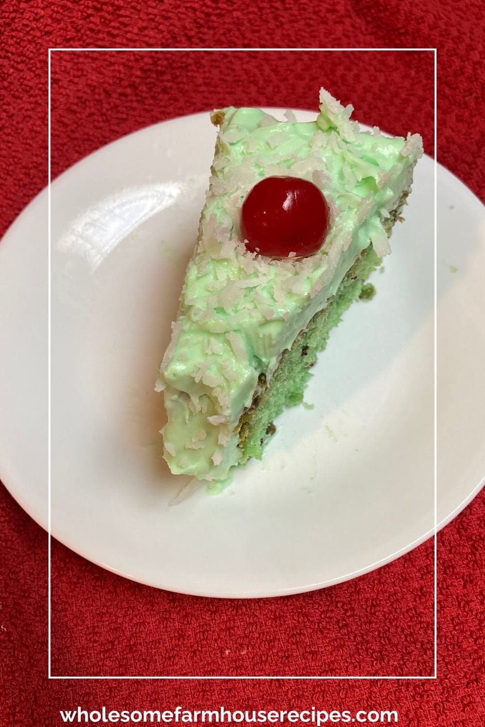 Serving a Slice of Watergate Cake