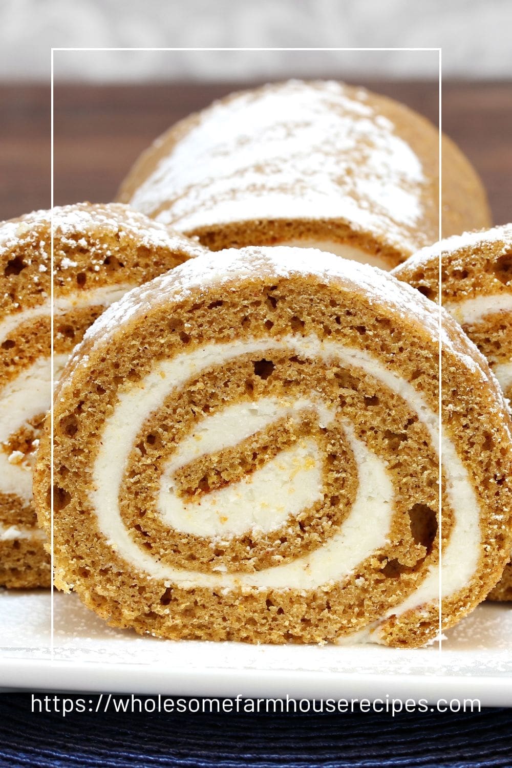 Easy Pumpkin Roll Dessert
