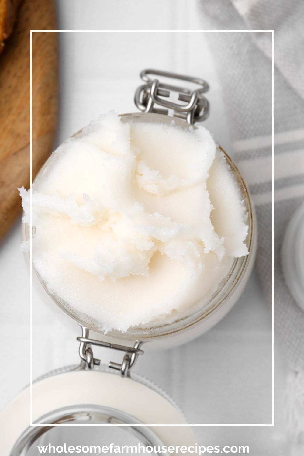 Jar of Homemade Beef Tallow