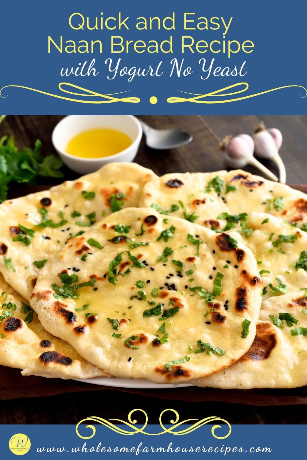 Quick and Easy Naan Bread Recipe with Yogurt No Yeast
