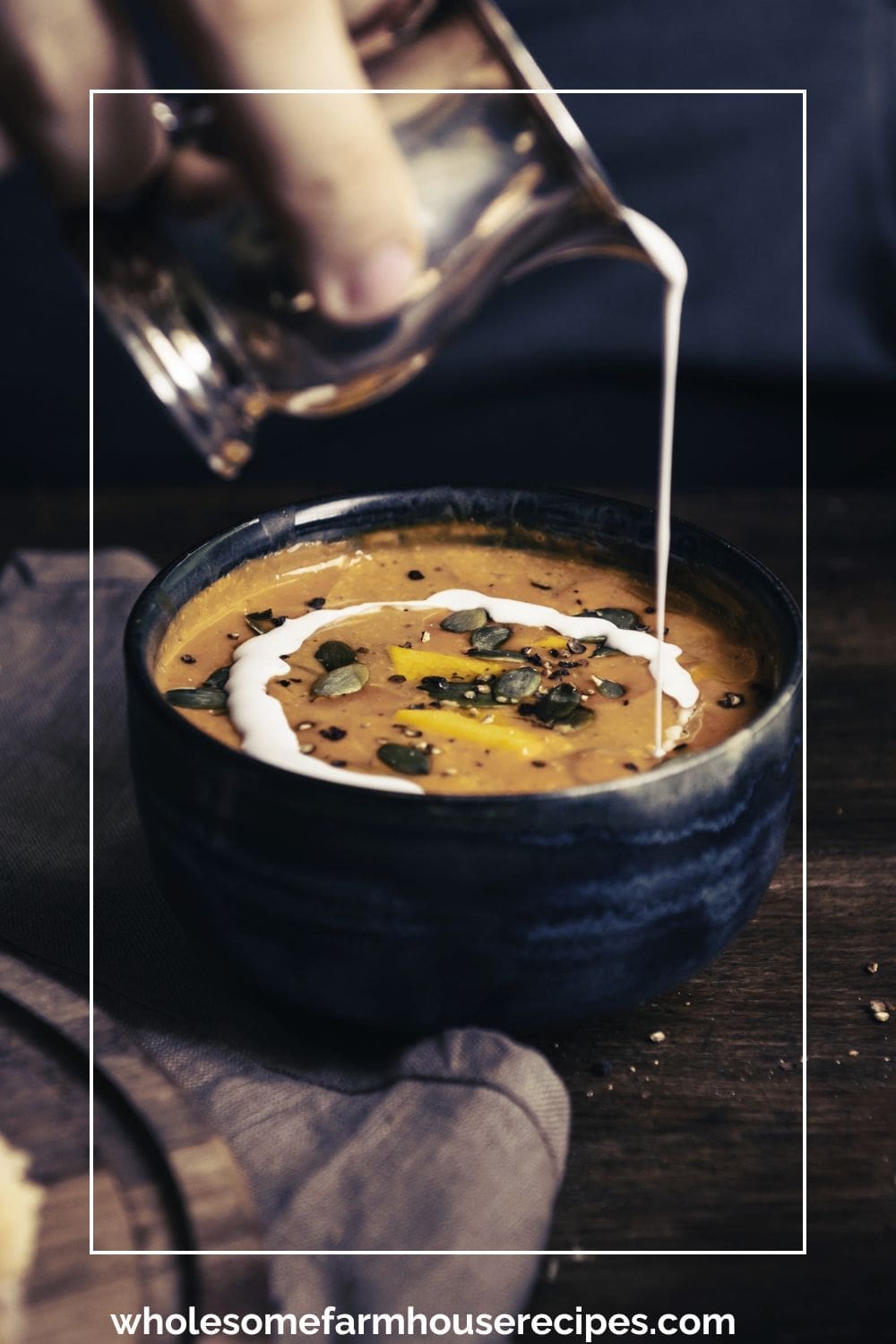 Adding Creamer to Soups