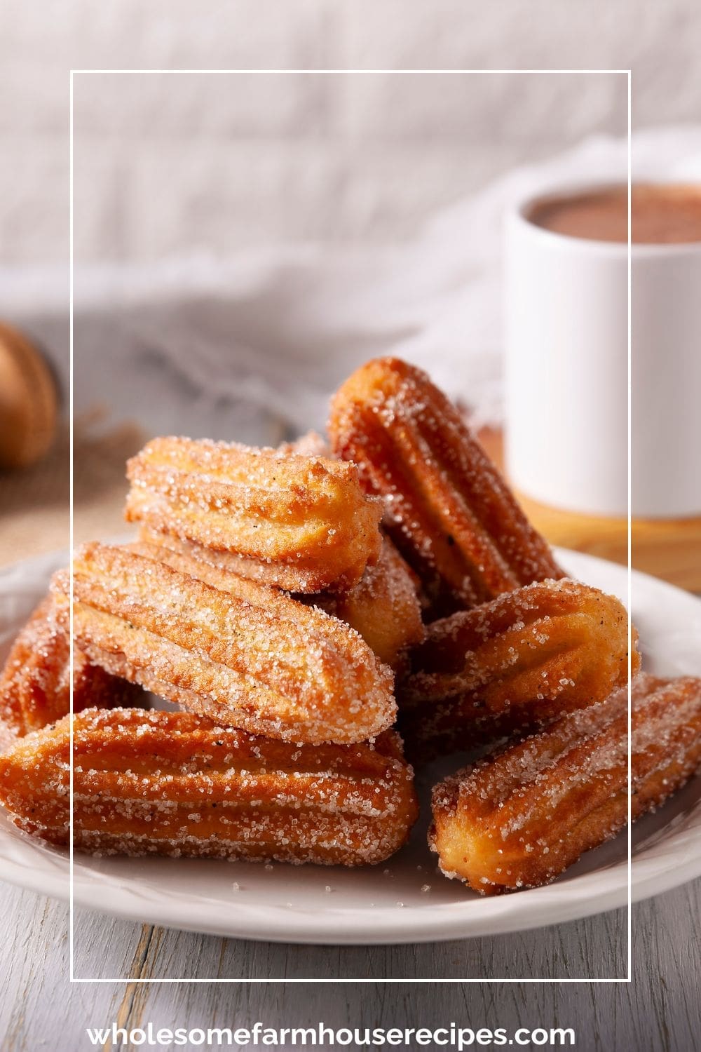 Serving Warm Mini Churros