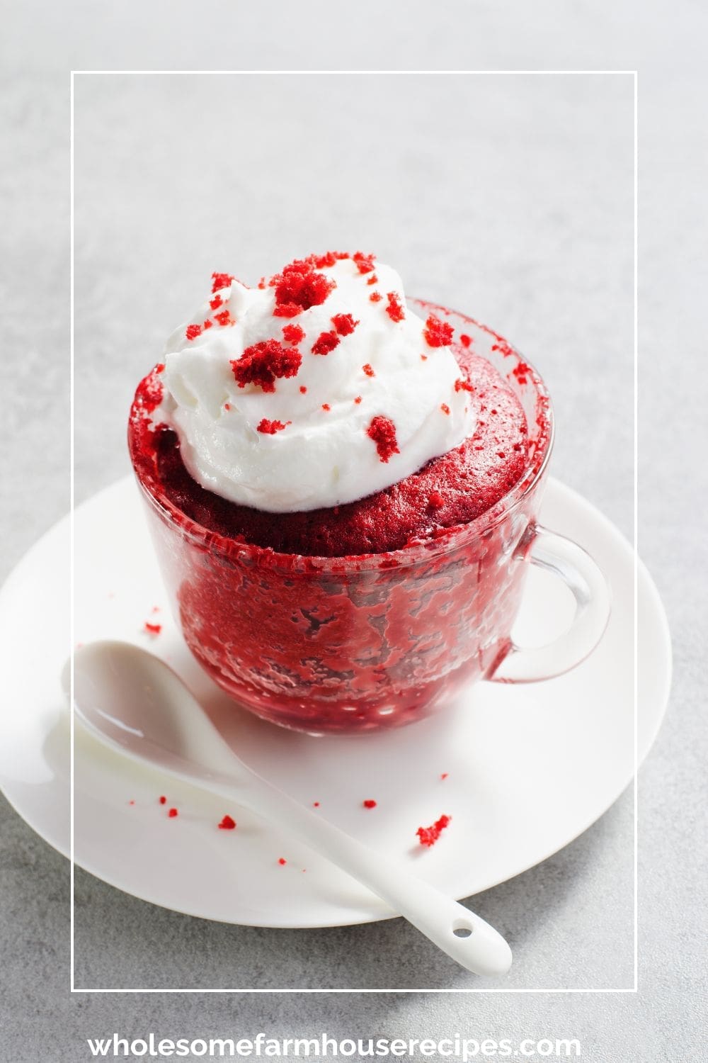 Red Velvet Cake for One