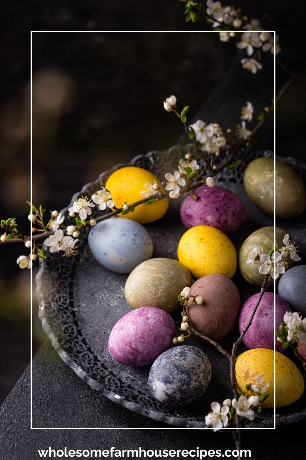Beautifully Colored Easter Eggs