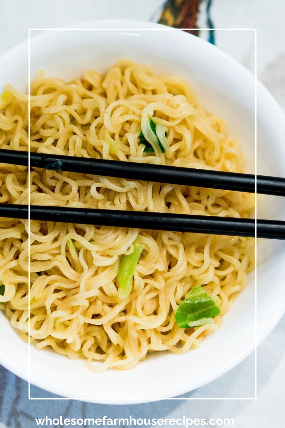 Bowl of Asian Noodles in 15 minutes
