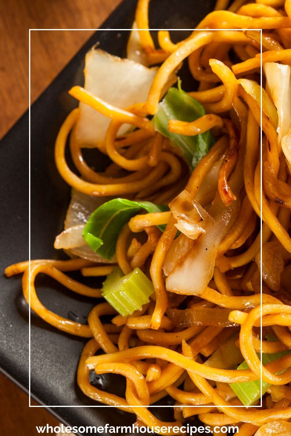 Garlic Noodles with Bok Choy