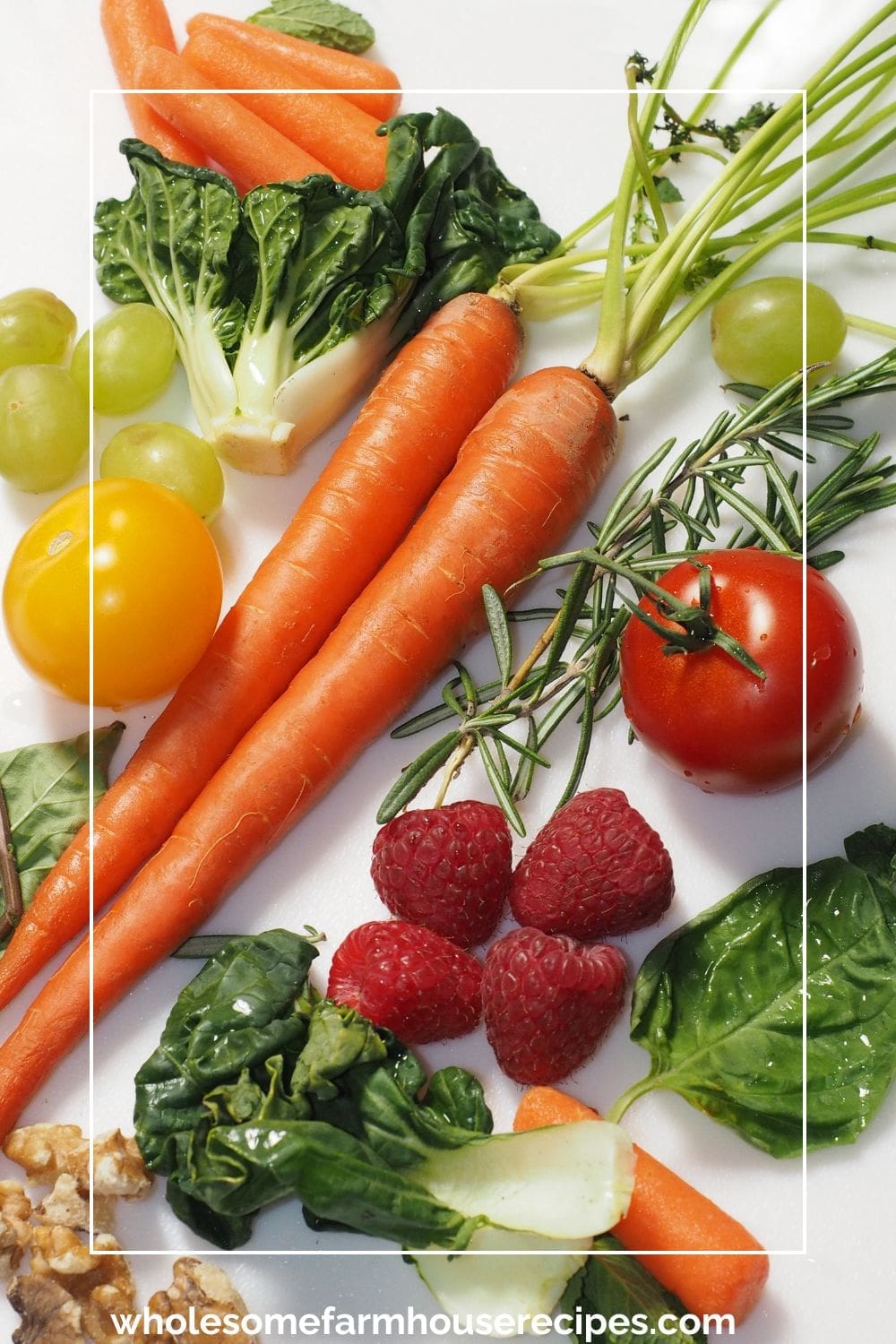Various Fruits and Vegetables