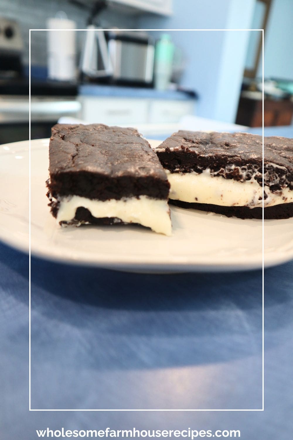 chocolate cake and cream cheese frosting bars
