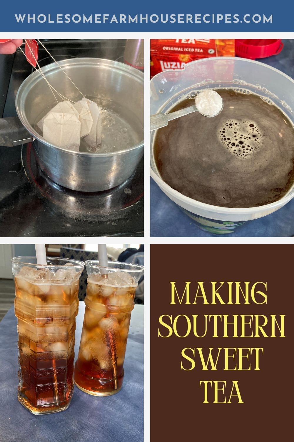 Making Southern Sweet Tea