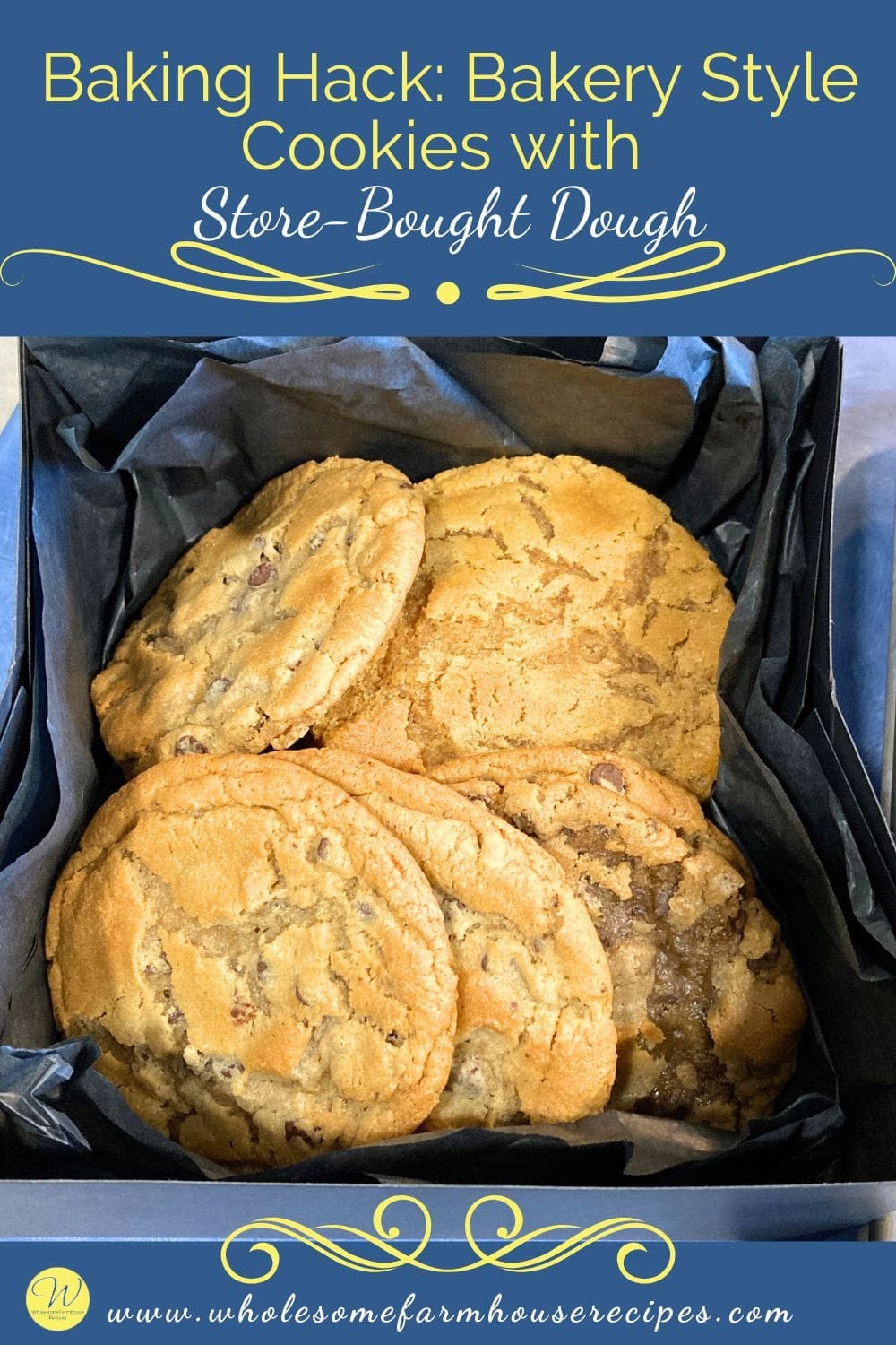 Baking Hack Bakery Style Cookies with Store-Bought Dough