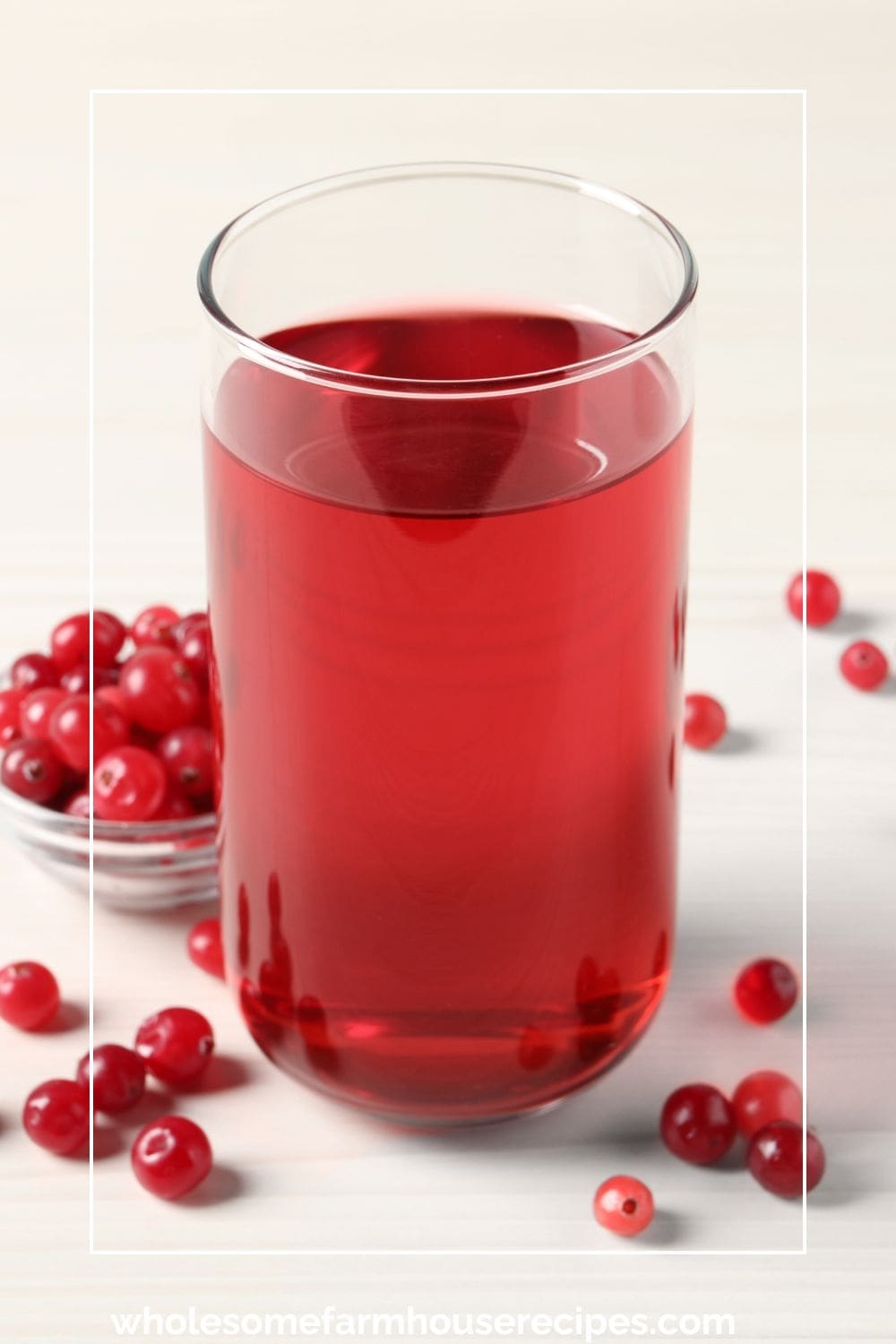 Easy Fresh Cranberry Juice