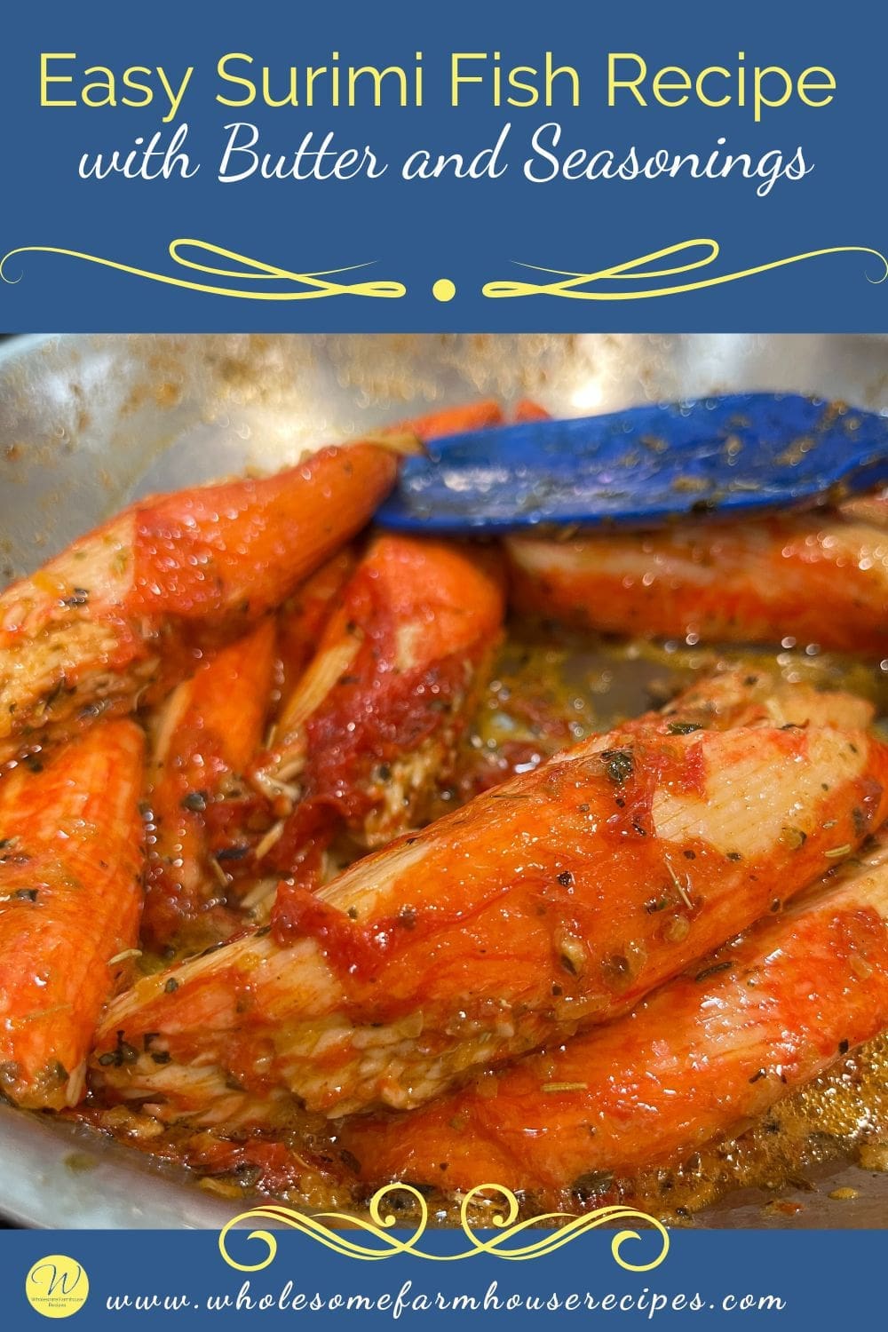 Easy Surimi Fish Recipe with Butter and Seasonings