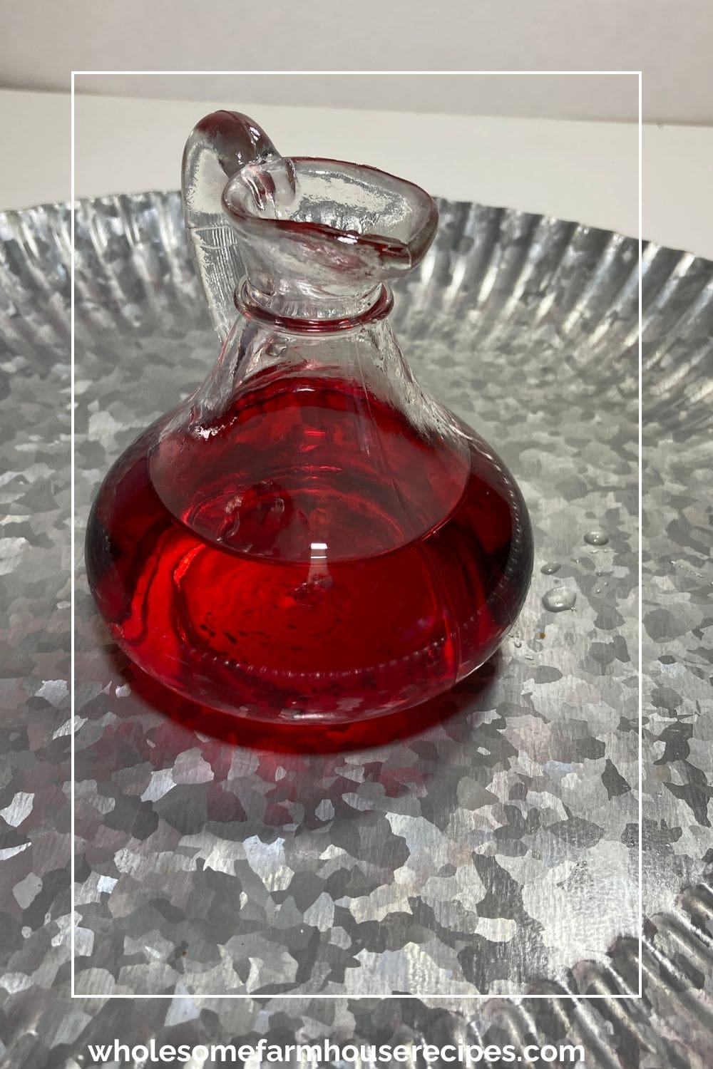 Jar of Strawberry Syrup