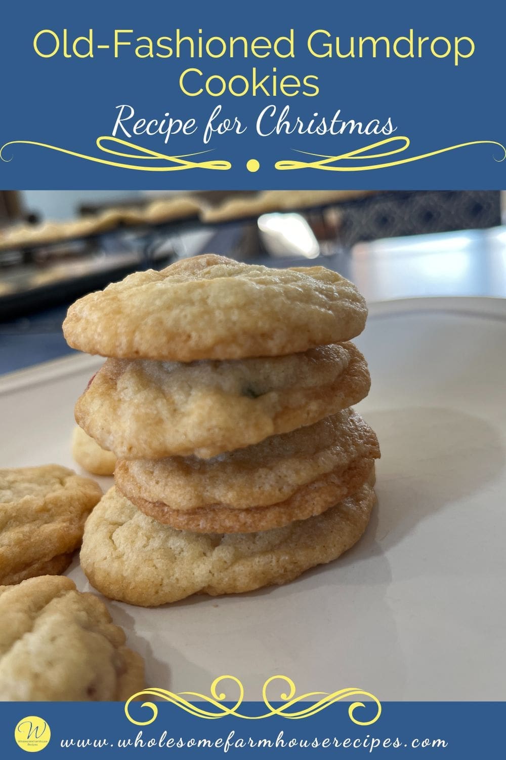 Old-Fashioned Gumdrop Cookies Recipe for Christmas