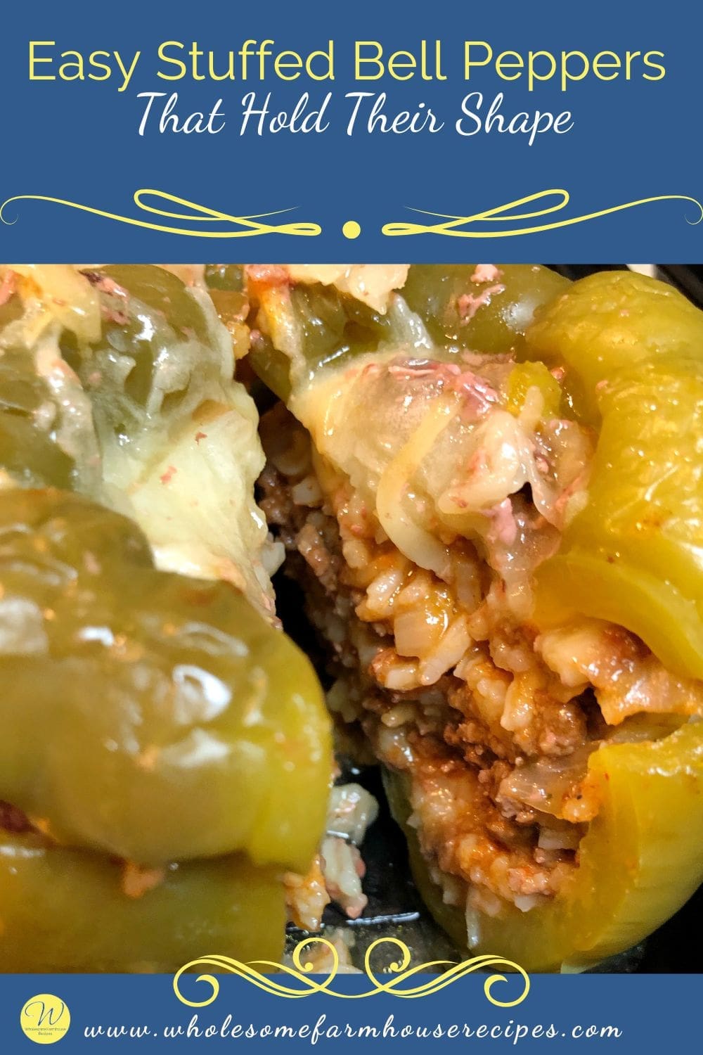 Easy Stuffed Bell Peppers That Hold Their Shape