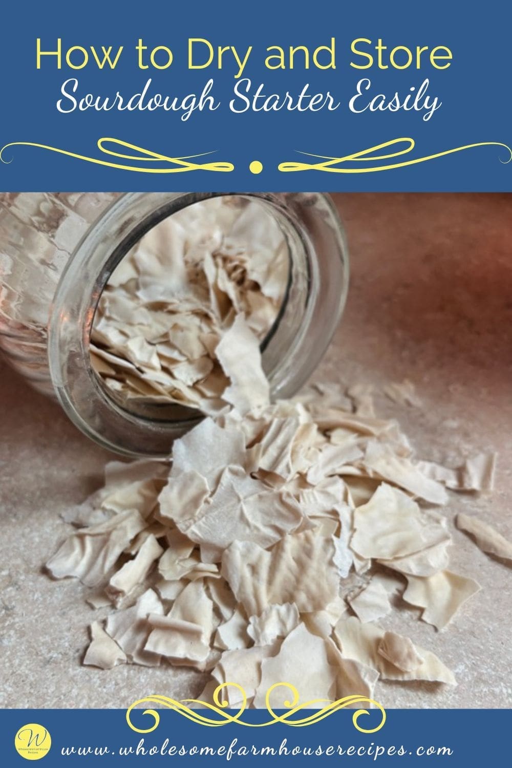 How to Dry and Store Sourdough Starter Easily