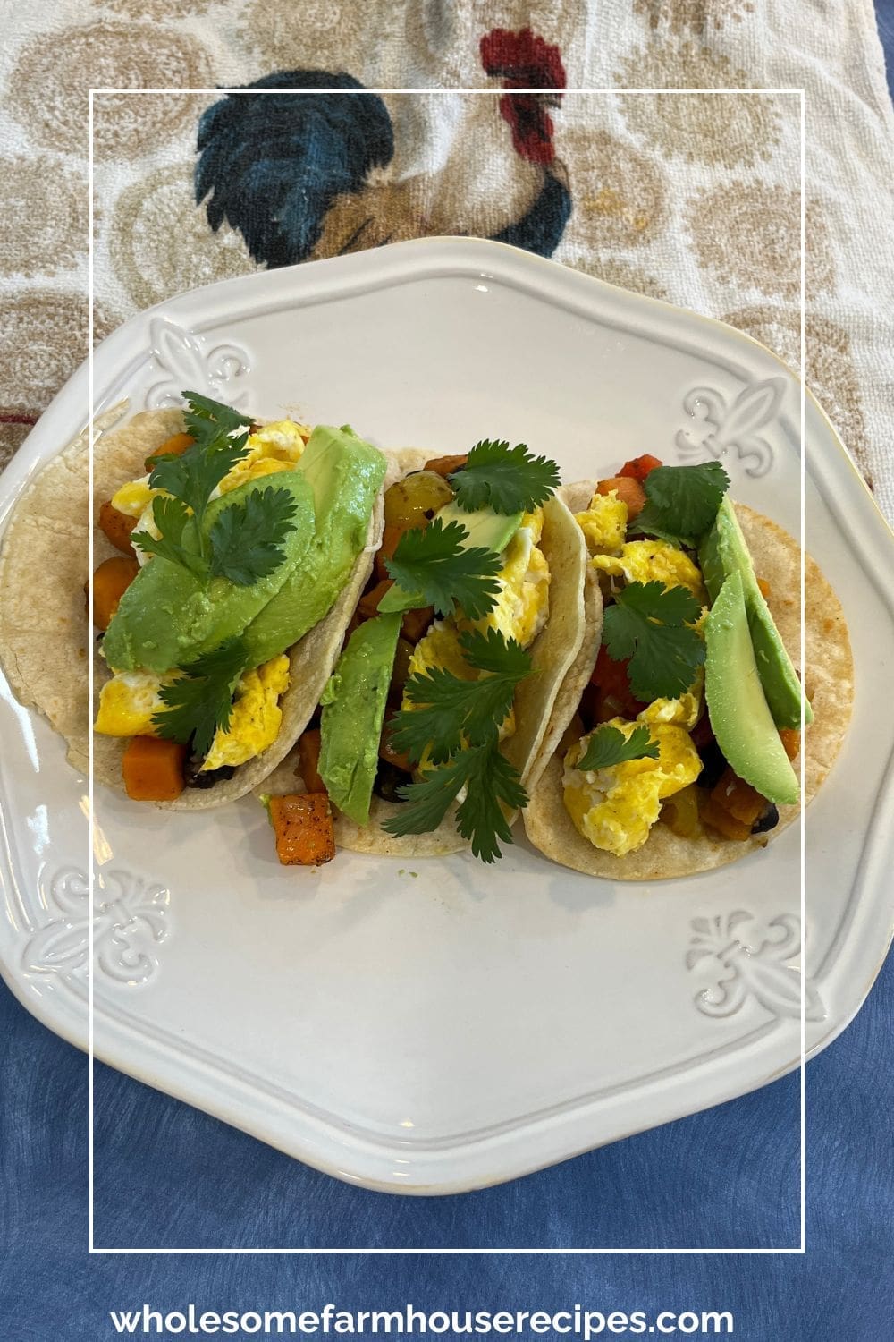Sweet Potato and Black Bean Breakfast Tacos