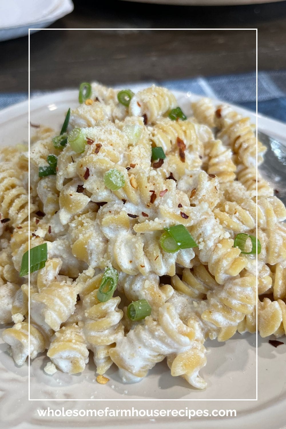 Budget-Friendly Pasta with Greek Yogurt sauce