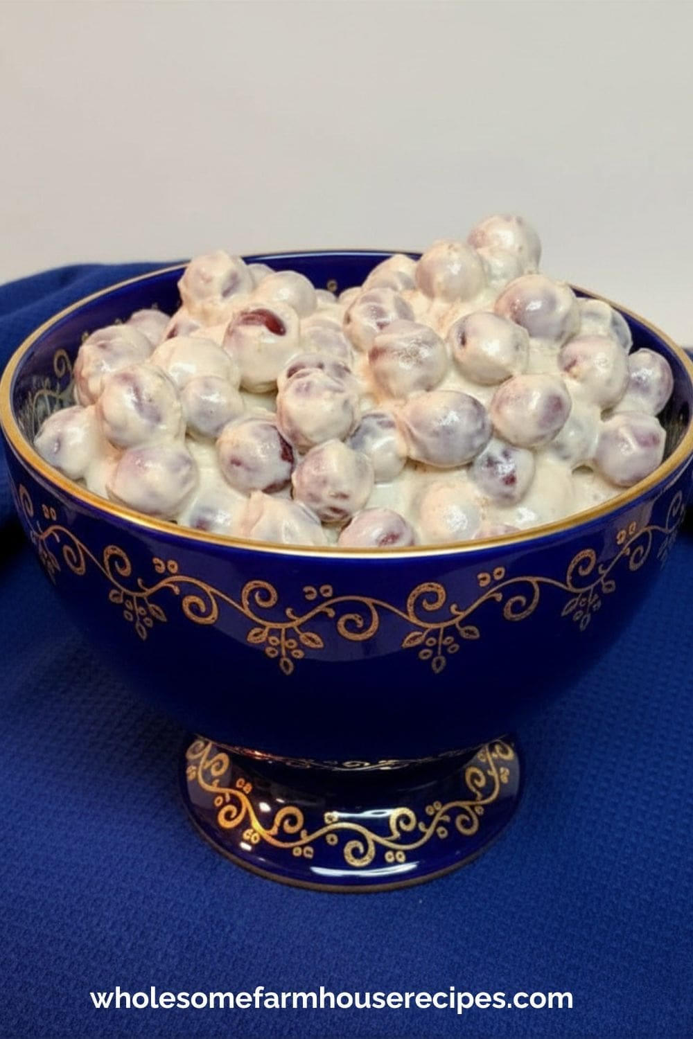 Creamy Grape Salad for a Party
