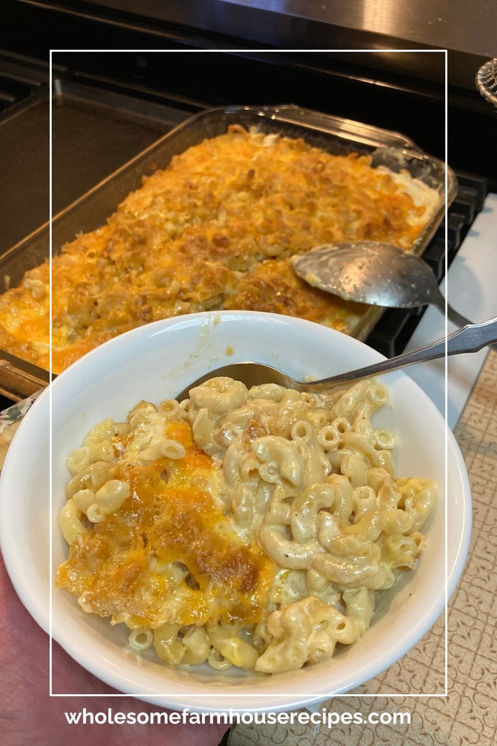 Creamy and Cheesy Macaroni Bake