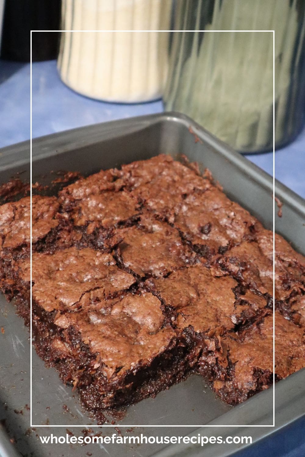Gooey Brownies with Rhubarb Compote Filling