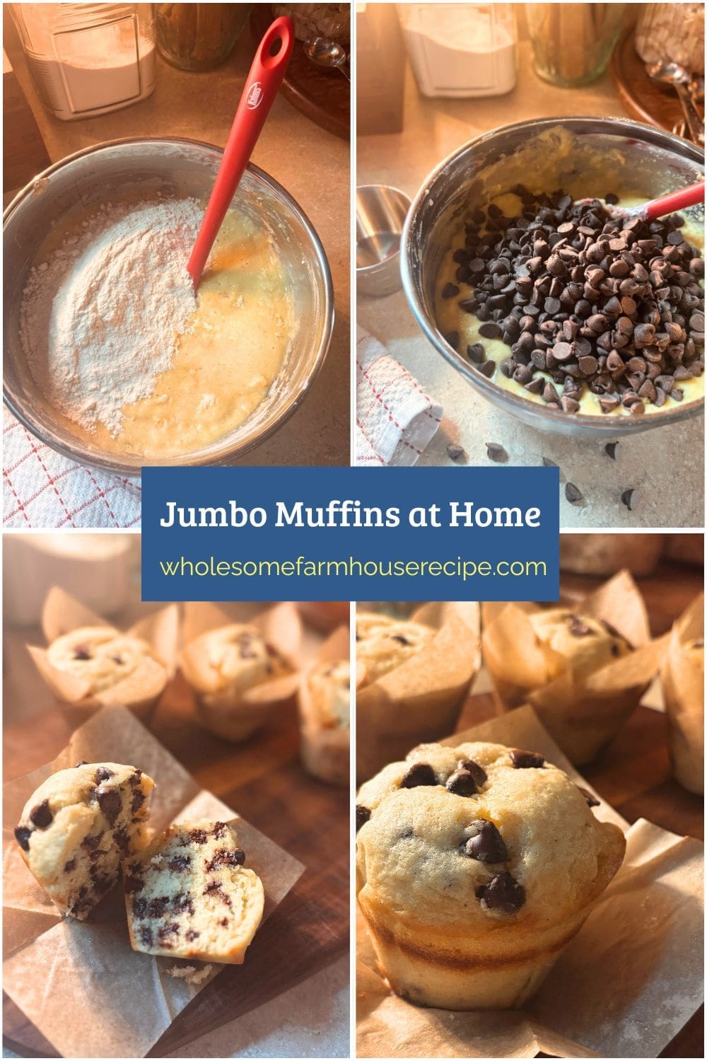 Jumbo Muffins at Home