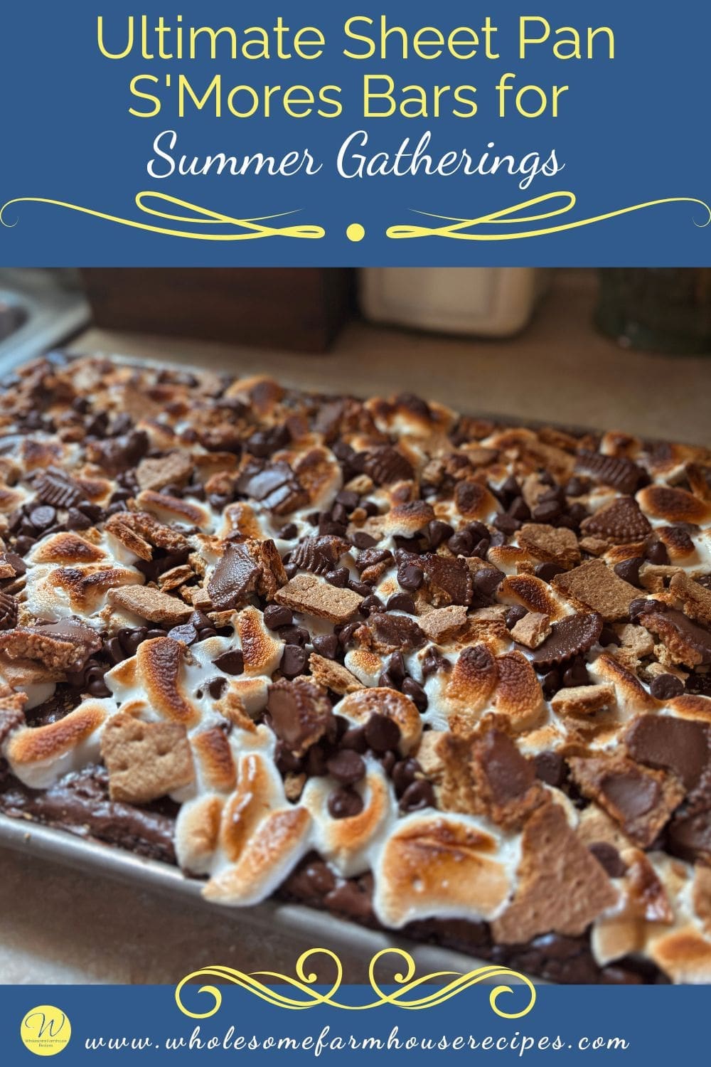 Ultimate Sheet Pan S'Mores Bars for Summer Gatherings