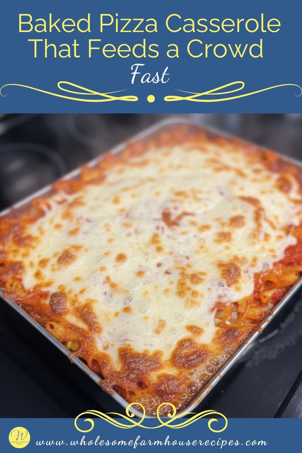 Baked Pizza Casserole That Feeds a Crowd Fast