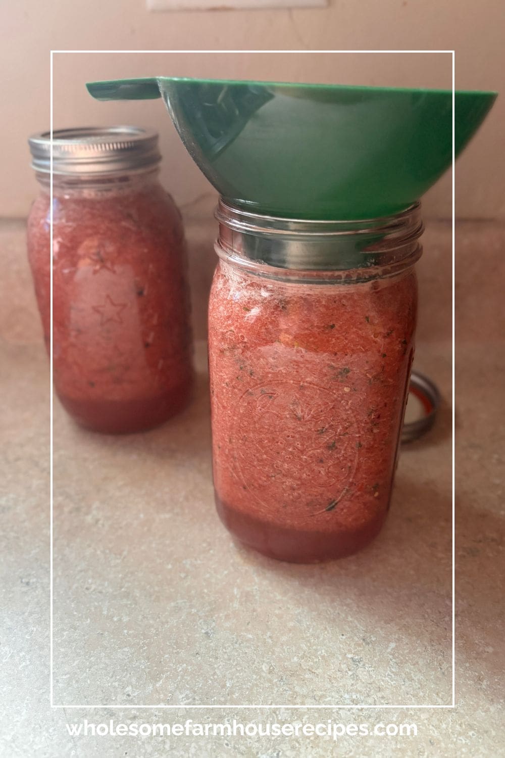 Chilled Gazpacho Soup with Watermelon