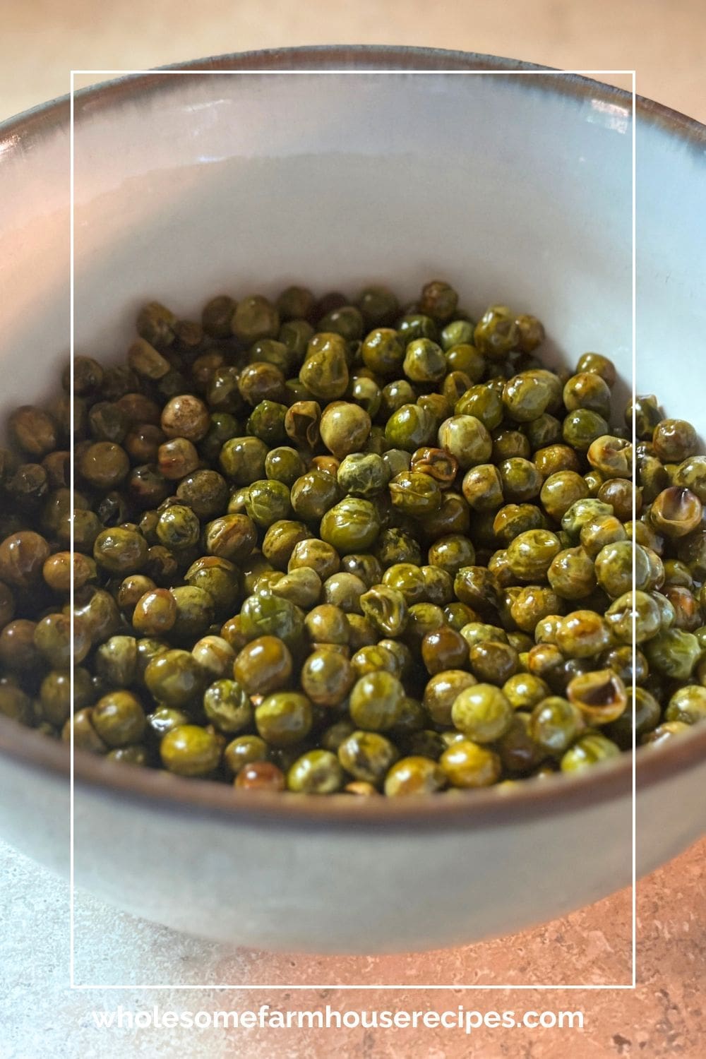 Crispy and Crunchy Peas Snack