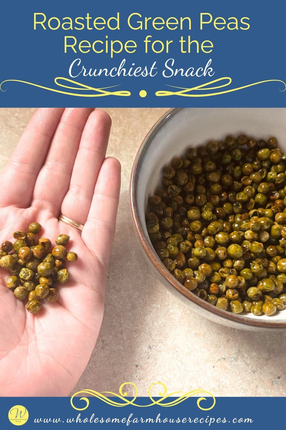 Roasted Green Peas Recipe for the Crunchiest Snack